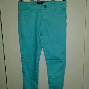 Arizona Girls Teal Pants Sz 8